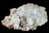 Lustrous Hemimorphite Crystal Cluster with Mimetite - Congo #148485-2
